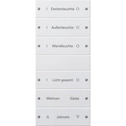 Gira - Bussystem-Tastwippe Wippenset 6-fach 220627 beschr. Sys 55 rws