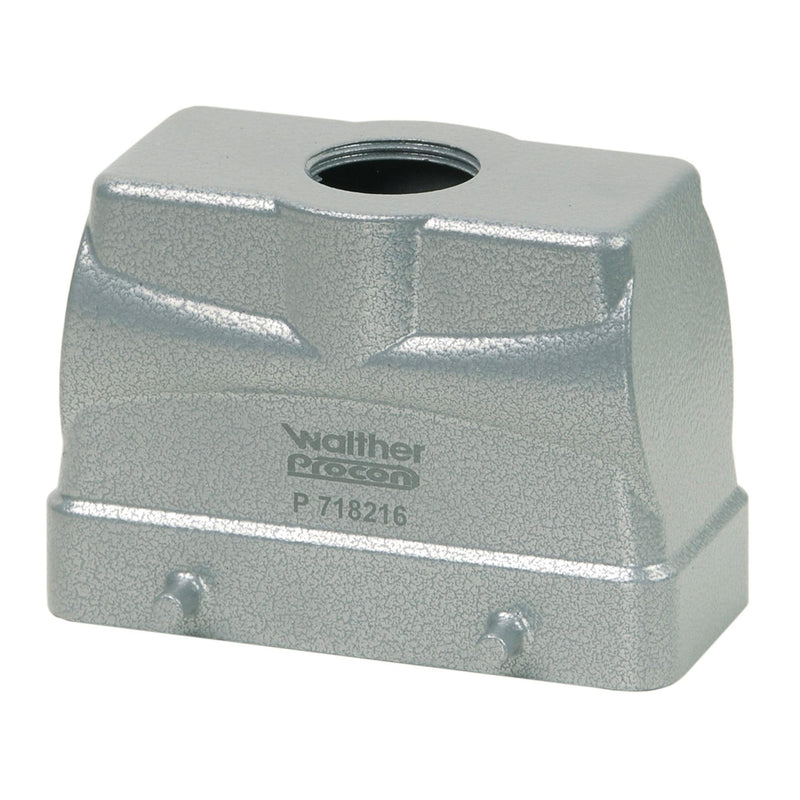 Walther Werke - Gehäuse für Rechtecksteckverbinder Tüllengehäuse P72834040 B16 76mm hoch