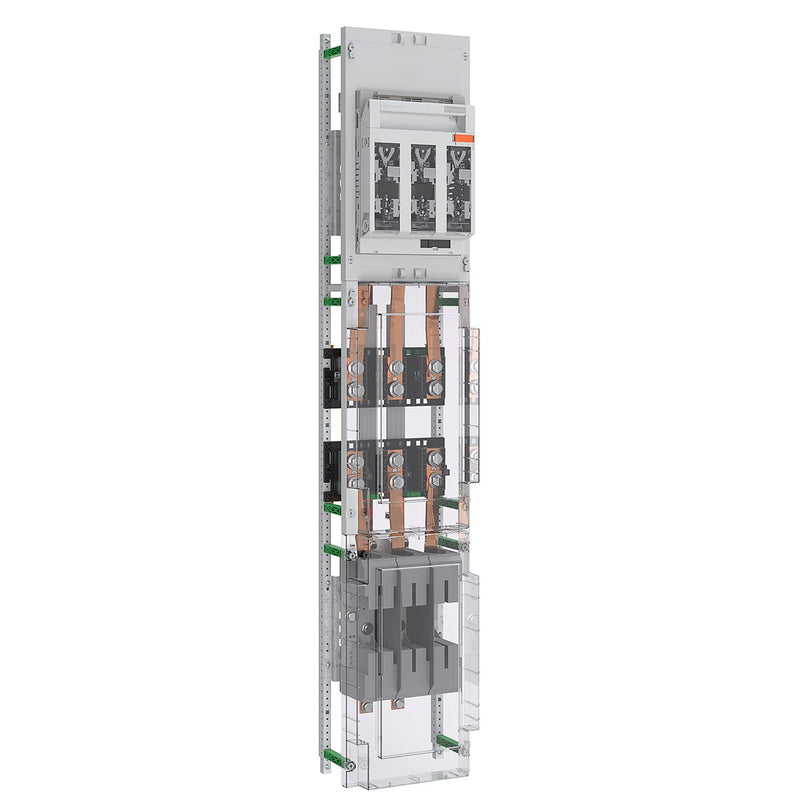 ABN - Verteilerfeld für Installationsverteiler Wandlerfeld 250A BH9 5p ABNPW109F0133 Standard Zu=NH2-UT