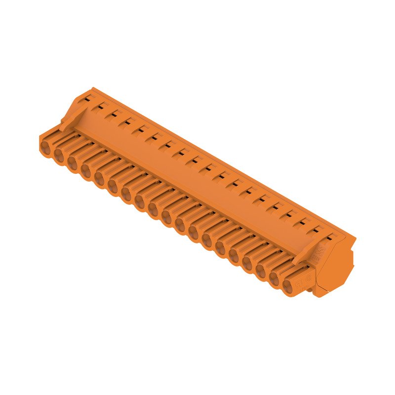 Weidmüller - Kabelsteckverbinder für Leiterplattensteckverbinder Verbinder 5.08mm BLZP 5.08#1946420000 − 18 Stück