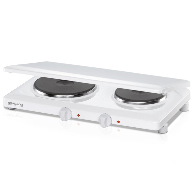 Rommelsbacher - Kochfeld Doppelkochplatte m.Abdeck. THL 2597/A 2500W 145+180mm