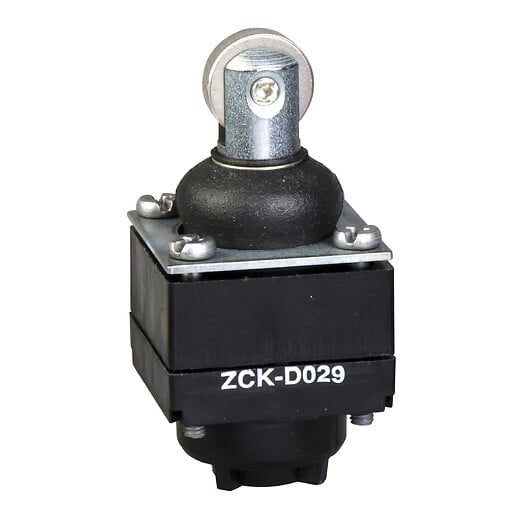Telemechanique Sensors - Antriebskopf für Positionsschalter/Scharnierschalter Kopf m.Rollenstössel ZCKD029 Dichtung aussen