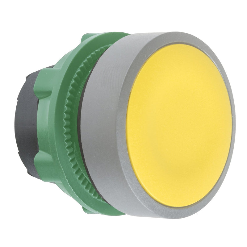 Schneider Electric - Frontelement für Drucktaster Drucktaster, Front ZB5AH05C0 gelb, 22mm, in grau