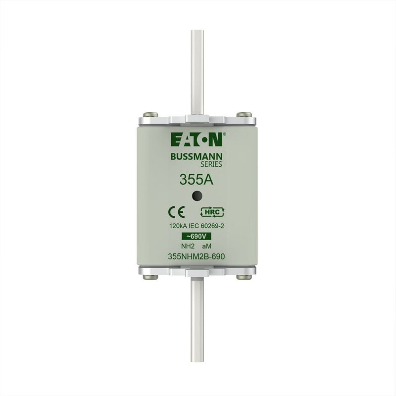 Eaton - Messersicherung Sicherungseinsatz Nieders. 355NHM2B-690 355A AC 690V 120kA − 3 Stück