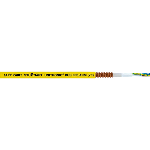 Lapp Kabel&Leitung - Daten- und Kommunikationskabel UNITRONIC BUS FF 3 ARM 2170351 (YE)