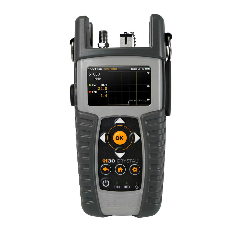 Televes - Antennenmessgerät Antennen Messgerät H30C-S2CT2 H30Crystal m.opt.Mes  − 1 Stück