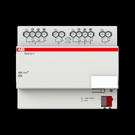 Busch-Jaeger - Bussystem-Heizungsaktor FCL/S2.6.1.1 FCL/S 2.6.1.1 Lüfter-Aktor, 2fa