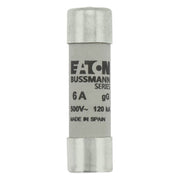 Eaton - Zylindrische Sicherung Sicherungseinsatz Nieders. CYL GG 14,#C14G6S 6A AC 500V 120kA − 10 Stück