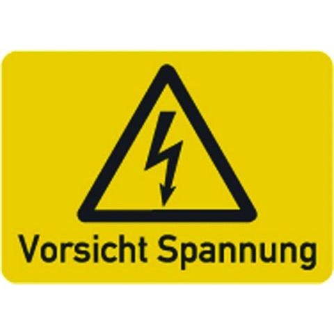 Klar - Warn-/Hinweisschild Sicherheitsetiketten 7510/62