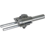 DEHN - Verbinder für Blitzschutz Fangstangenklemme FSK2X81016FRM10X50AL D=16mm, Al,8-10mm