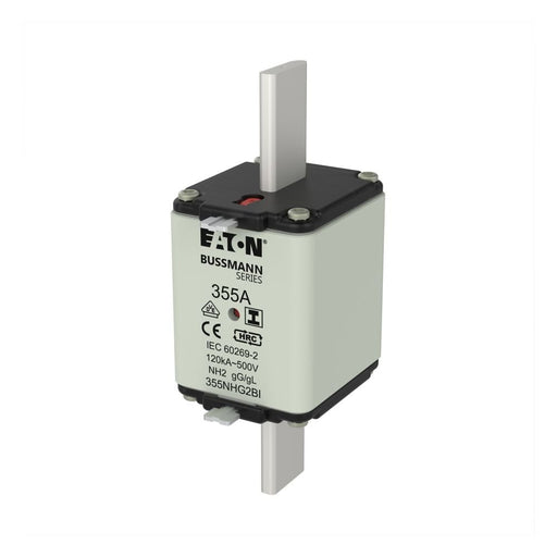 Eaton - Messersicherung Sicherungseinsatz Nieders. NH-SICHERU#355NHG2BI 355A AC 500V 120kA − 3 Stück