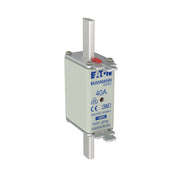 Eaton - Messersicherung Sicherungseinsatz Nieders. 40NHG01B-400 40A AC 400V 120kA − 3 Stück