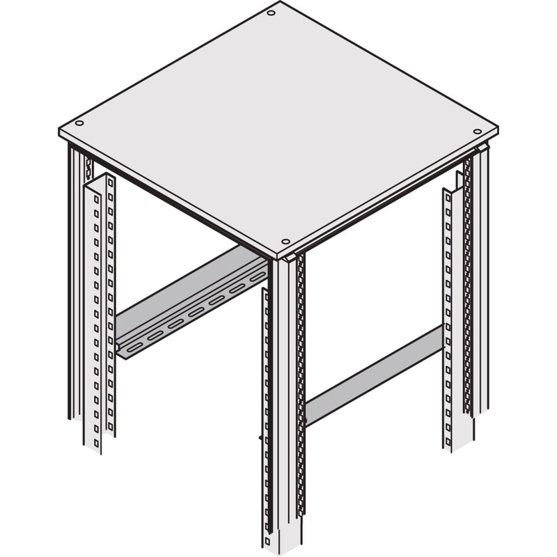 Schroff - Komponente für den Ausbau (Schaltschrank) Gleitschiene 25127575 1Paar, 900T − 2 Stück