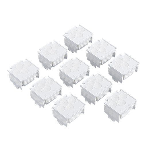 Zumtobel - Mechanisches Zubehör/Ersatzteile für Leuchten Endkappenset (10Stk.) TECTONTEC IP64 10PCS
