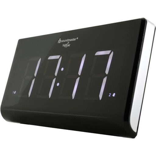 Soundmaster - Radio Uhrenradio UR8400 sw Jumbo-LED − 5 Stück