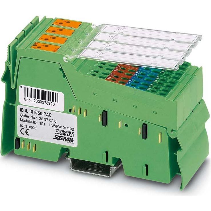 Phoenix Contact - Feldbus, Dez. Peripherie - Funktions-/Technologie-Modul Inline-Funktionsklemme IB IL DI 8/S0-PAC