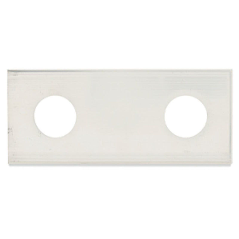WAGO - Querverbinder/Brücker für Reihenklemme Brücker für Gewindebolzen 884-3042 M16,2-fach,weiß − 10 Stück
