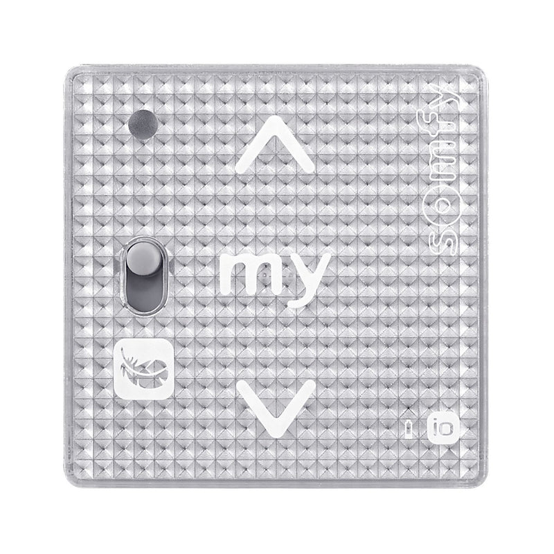 Somfy - Sender/Fernbedienung für Installationsschalterprogramme Funkwandsender Smoove RS100#1811320 IN io SilverShine