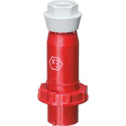 Stahl - Explosionsgeschützter CEE-Stecker/-Kupplung (IEC 60309) Stecker 125.000 A rot 6h 8581/12-506 #277862