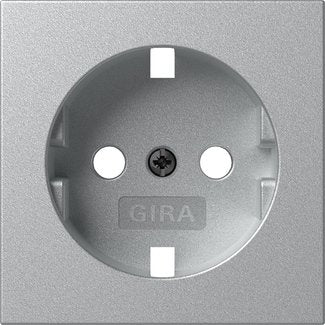 Gira - Zubehör/Ersatzteile für Installationsschalterprogramme Abd. SCHUKO-Steckd. 492026 F Alu
