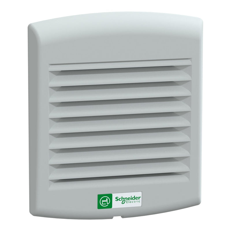 Schneider Electric - Lüfter (Schaltschrank) Filterlüfter 30m3/h NSYCVF38M230PF 230V RAL7035 − 1 Stück