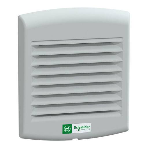 Schneider Electric - Lüfter (Schaltschrank) Filterlüfter 30m3/h NSYCVF38M230PF 230V RAL7035 − 1 Stück