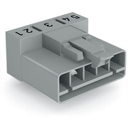 WAGO - Leiterplattensteckverbinder Stecker für Leiterplatten 890-855/011-000 5-polig,grau − 50 Stück