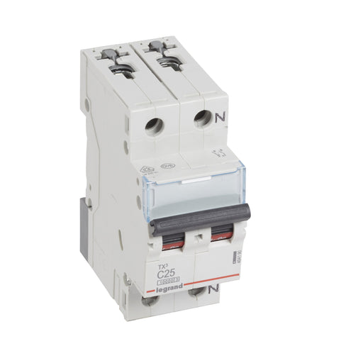 Legrand - Leitungsschutzschalter Legrand 404190 C25A 1-polig+N 10kA