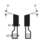 Bosch - Kreissägeblatt Vorritzblatt Top Precision 2608642130 Best for Laminated