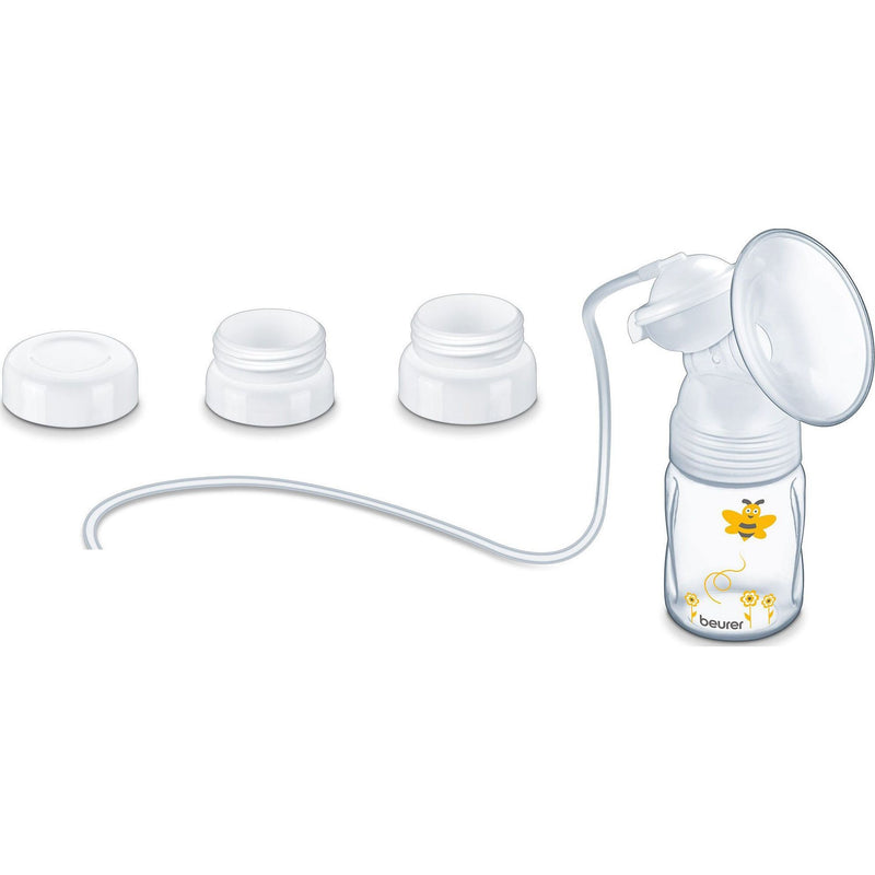 Beurer - Zubehör/Ersatzteile für Körperpflegegeräte Zubehör f. Milchpumpe BY 40/60/70 Flä+Pump Fläschchen+Pumpaufs. − 6 Stück