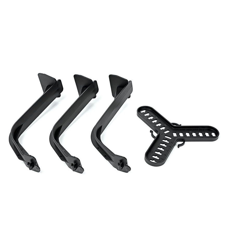 HellermannTyton - Leuchteneinbaugehäuse Deckenabstandhalter 148-00119 100-270 mm schwarz