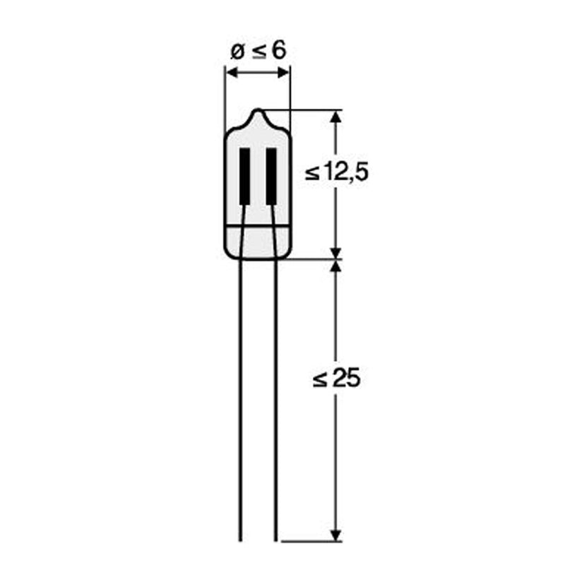 Scharnberger+Hasenbein - Anzeige- und Signallampe Miniaturglimmlampe 31011 PG 140-13