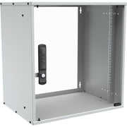 Enoc - Netzwerkgehäuse Wandschrank W5 12-4-G m. Glastür 12HE