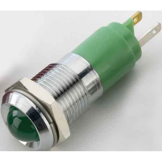 Eao - Leuchtmelder, Komplettgerät LED Leuchtmelder 17-210351 10mm,rund 24VDC grün