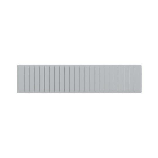 ABB Stotz S&J - Zubehör/Ersatzteile für Installationsschalterprogramme Blindplatte SZ-BP12G 46x220mm,grau