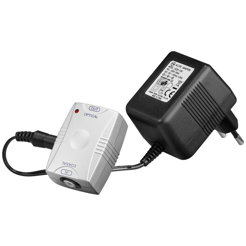 Goobay - Kommunikationstechnik-Adapter Koaxial-Opto-Wandler 11918
