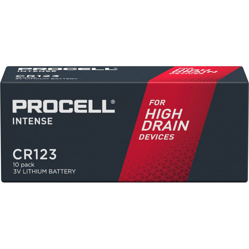 Hückmann - Batterie Procell Intense CR123A (VE10) Lithium 3V/1600mAh − 180 Packung