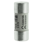 Eaton - Zylindrische Sicherung Sicherungseinsatz Nieders. CYL GG 22,#C22G10S 10A AC 690V 80kA − 10 Stück