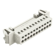 WAGO - Kabelsteckverbinder für Leiterplattensteckverbinder 1-Leiter-Stiftleiste 721-611/114-000 CAGECLAMP,2,5mm²,lgr − 25 Stück