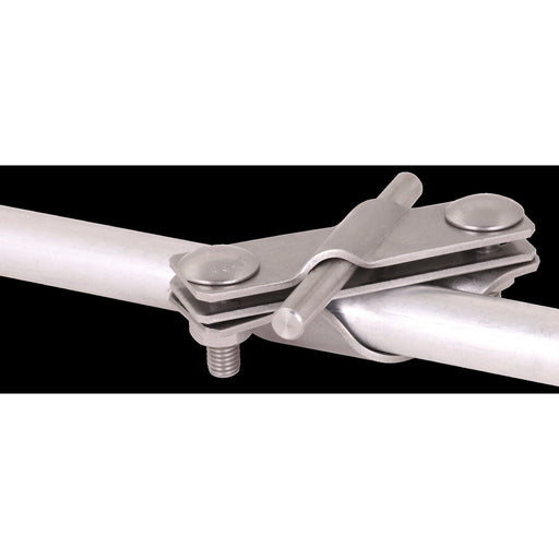 DEHN - Anschlussklemme für Stab-/Tiefenerder Anschlusschelle ASSTE25710FL40V4A D 25mm für Rd 7-10