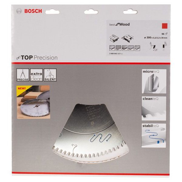 Bosch - Kreissägeblatt Top 2608642117 Precision Best for