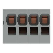 WAGO - Leiterplattenklemme 2624-3104 4mm² − 100 Stück