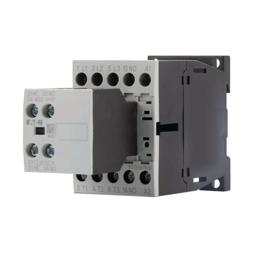 Eaton - Leistungsschütz zum Schalten von Wechselstrom Leistungsschütz DILM7-21(230V50HZ) 1S 3kW/400V,AC
