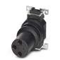 Phoenix Contact - Rundsteckverbinder, feldkonfektionierbar (Industriesteckverbinder) Einbausteckverbinder SACC-CI-M8FS#1412243 − 100 Stück