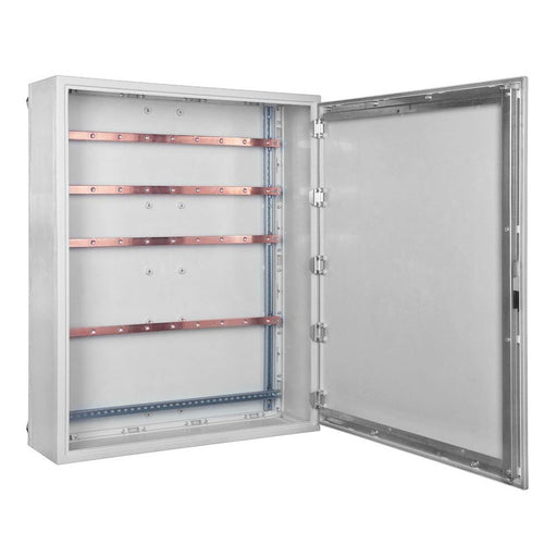 GSAB Elektrotechnik - Anschlussschrank GfK-Wandgehäuse 125W1000-K m.SS-System 30x5