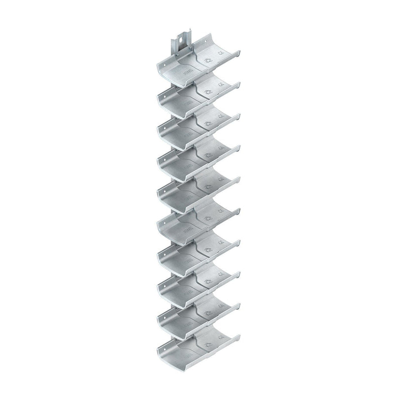 Niedax - Rohr-/Kabelhalter für Kabeltragsystem Kabeltragwannensystem KWS 10 F 10-fach