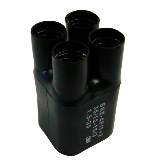 3M - Aufteilkappe Warmschrumpf Aufteilkappe SKE 4F/3+4 4 x 25 - 150 mm² − 5 Stück