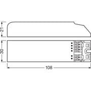 OSRAM BETRIEBSGERÄTE - Lichtregelsystemkomponente Zigbee-Konverter ZIGBEE3.0DALICONVLI DALI
