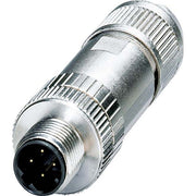 Phoenix Contact - Rundsteckverbinder, feldkonfektionierbar (Industriesteckverbinder) Bussystem-Steckverbinder SACC-M12MSD-4Q SH PN 4-polig