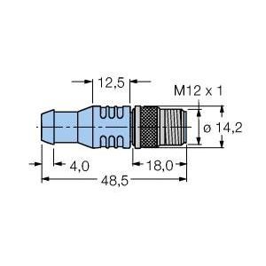 Turck - Zubehör/Ersatzteile für Steuerungen Busabschlusswiderstand RSE 57-TR2